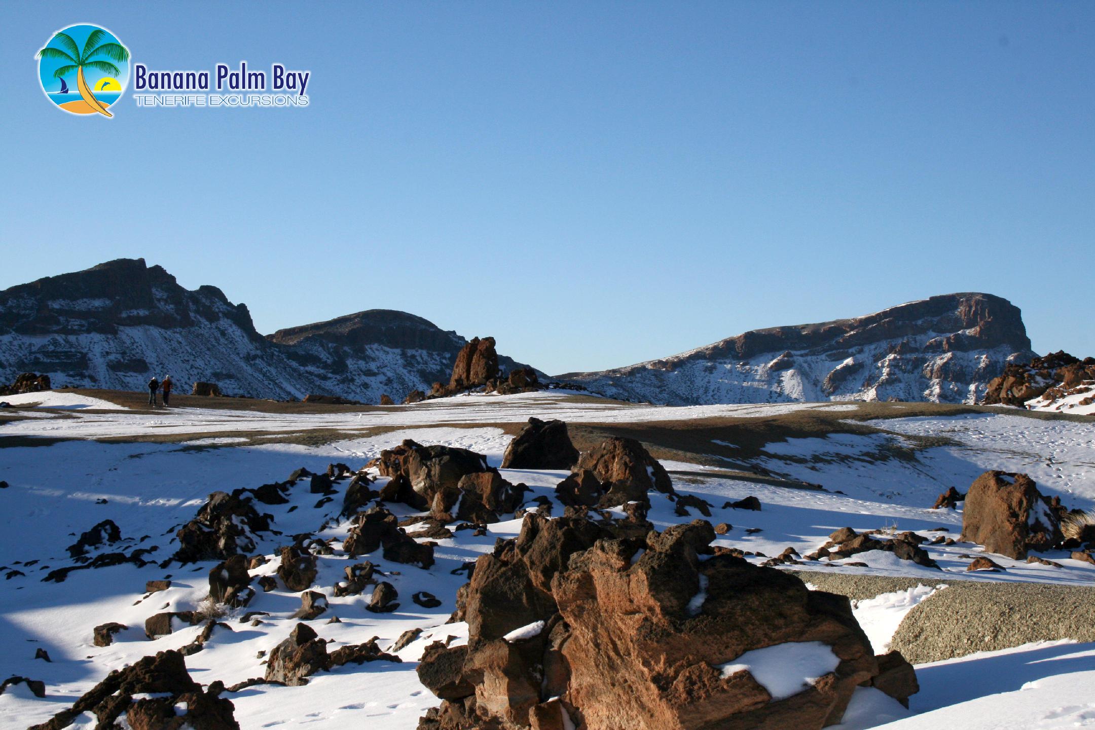 winter landscape of Teide National Park